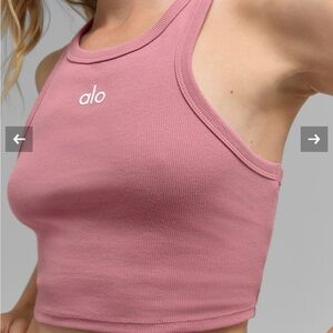 Alo Yoga , Aspire tank in wild rose